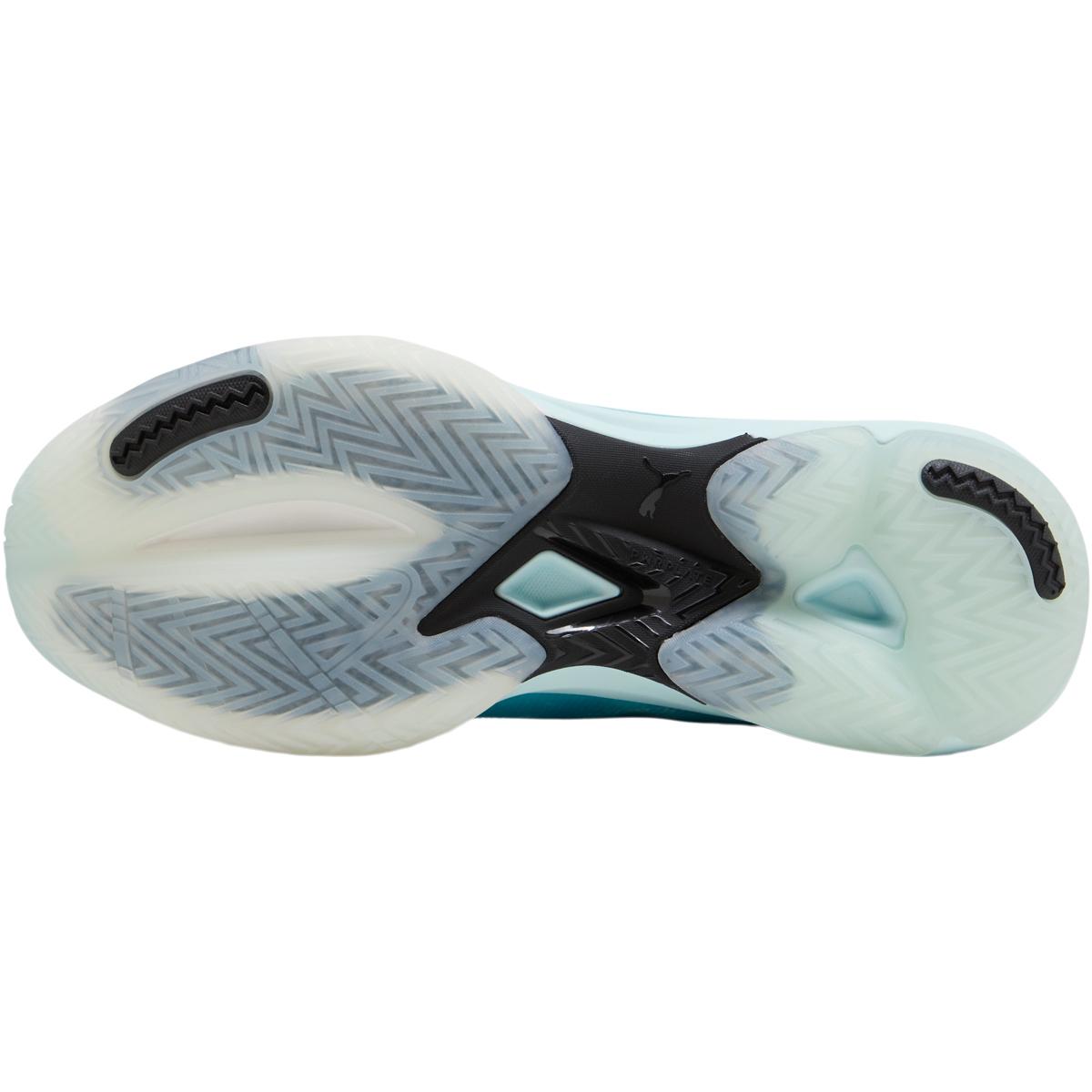 PUMA Vantage Nitro 2 Road to Glory Håndballsko Herre Soft Aqua-PUMA Black-Fizzy Yel
