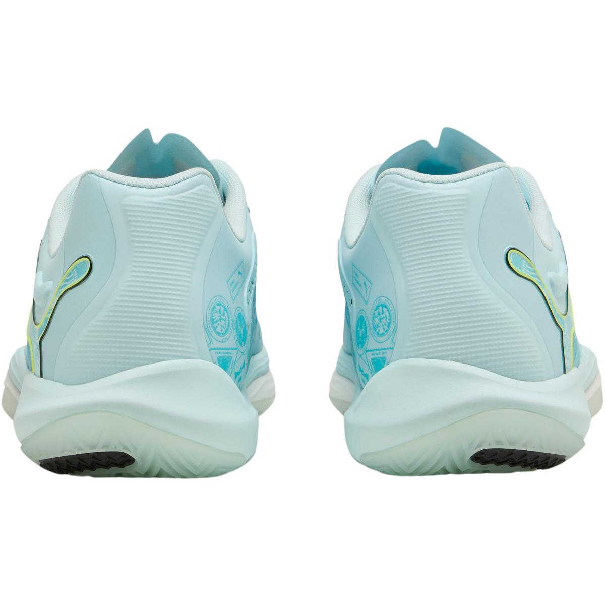 PUMA Vantage Nitro 2 Road to Glory Håndballsko Herre Soft Aqua-PUMA Black-Fizzy Yel