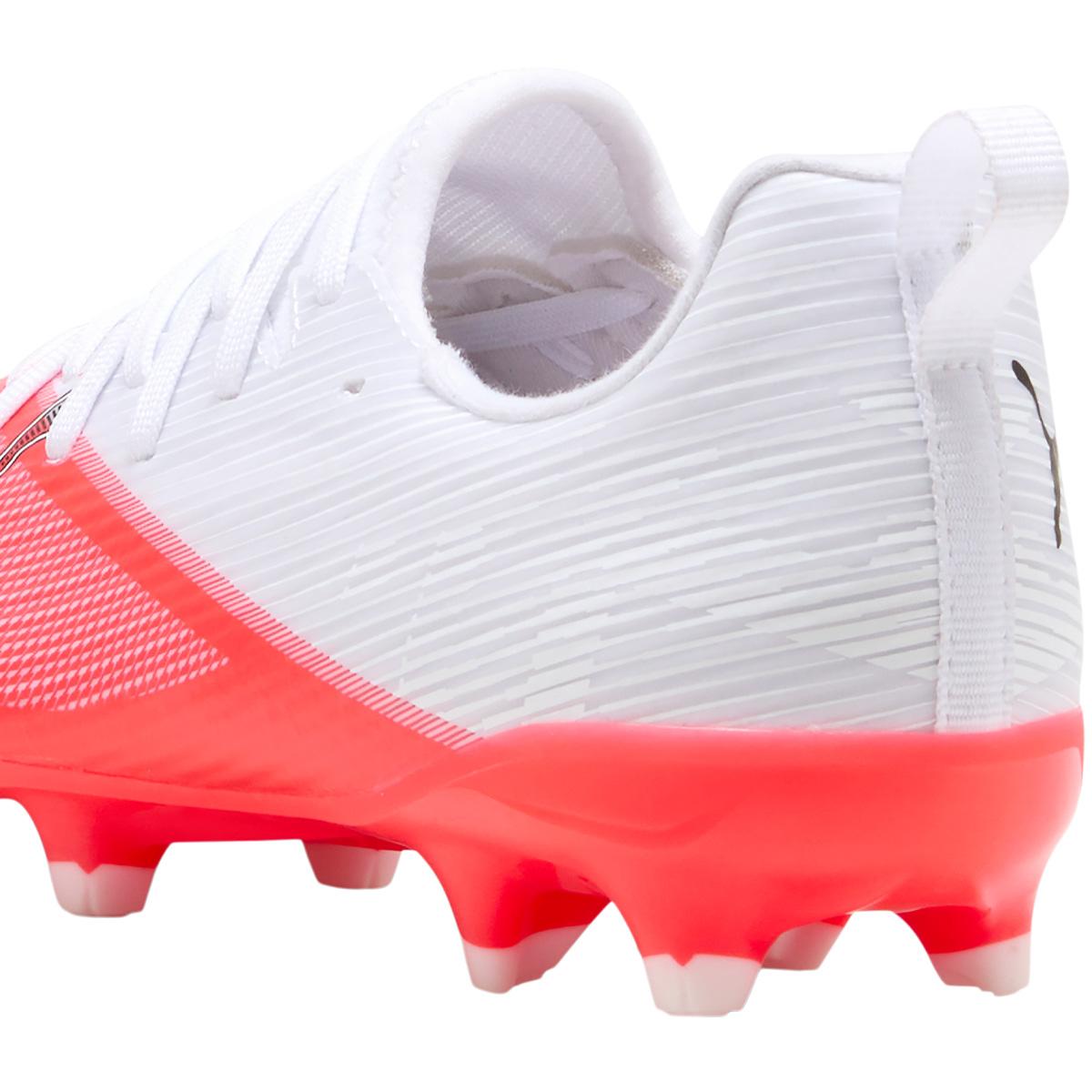 PUMA Ultra 7 Match FG/AG Fotballsko Barn Ultra Red-PUMA Black-PUMA Whit