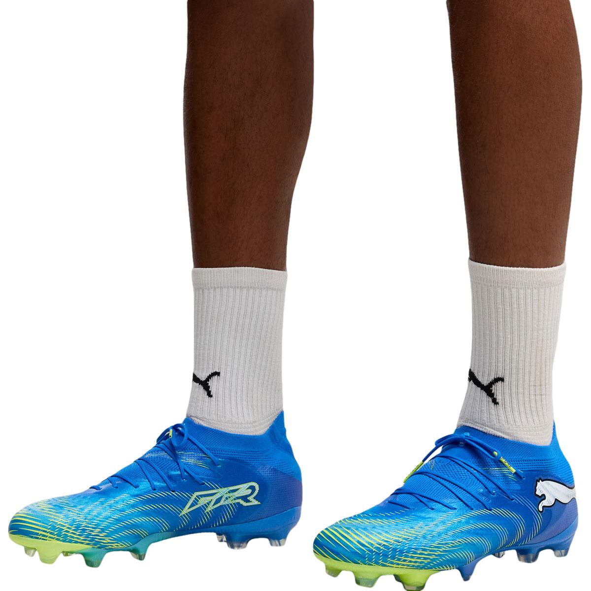 PUMA Future 9 Ultimate FG Fodboldstøvler Ultra Blue-PUMA White-Luminous