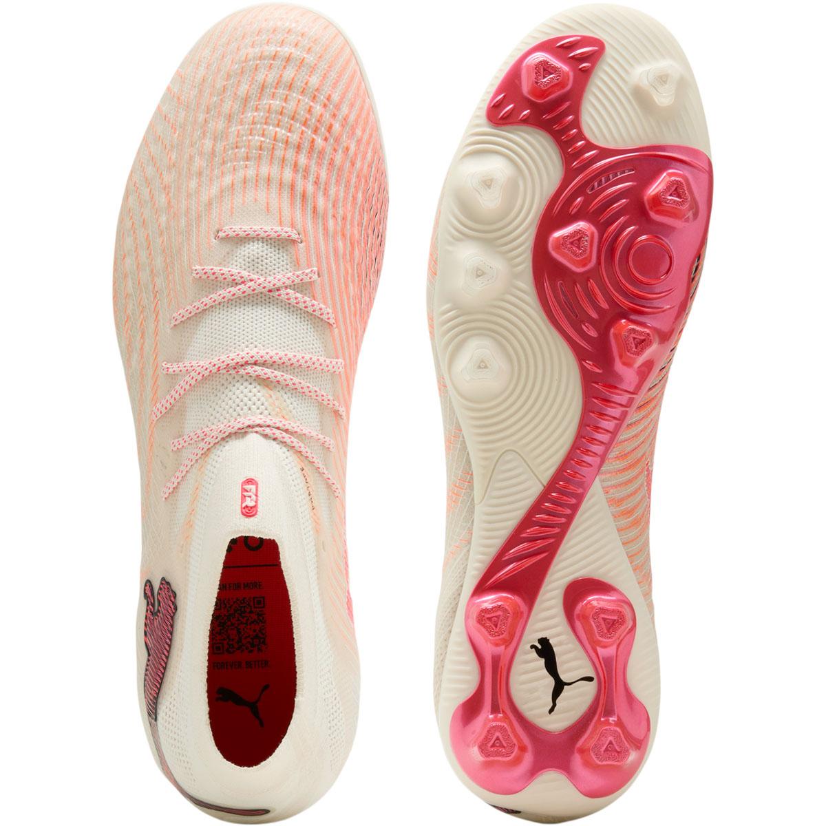PUMA Future 9 Ultimate AG Fotballsko Sugared Almond-PUMA White-Ultr