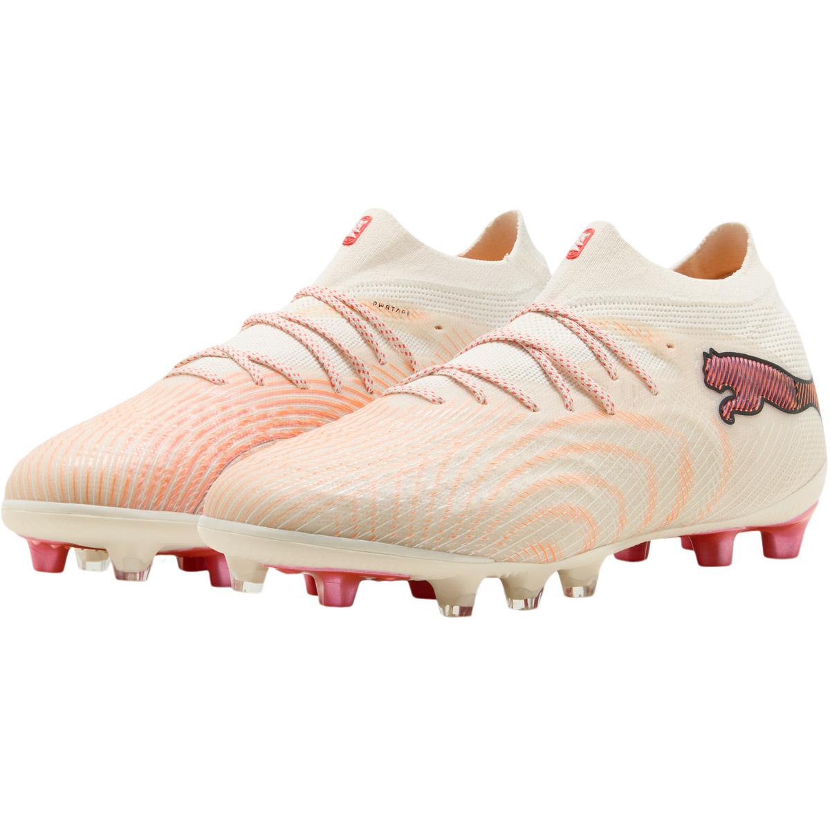 PUMA Future 9 Ultimate AG Fotballsko Sugared Almond-PUMA White-Ultr