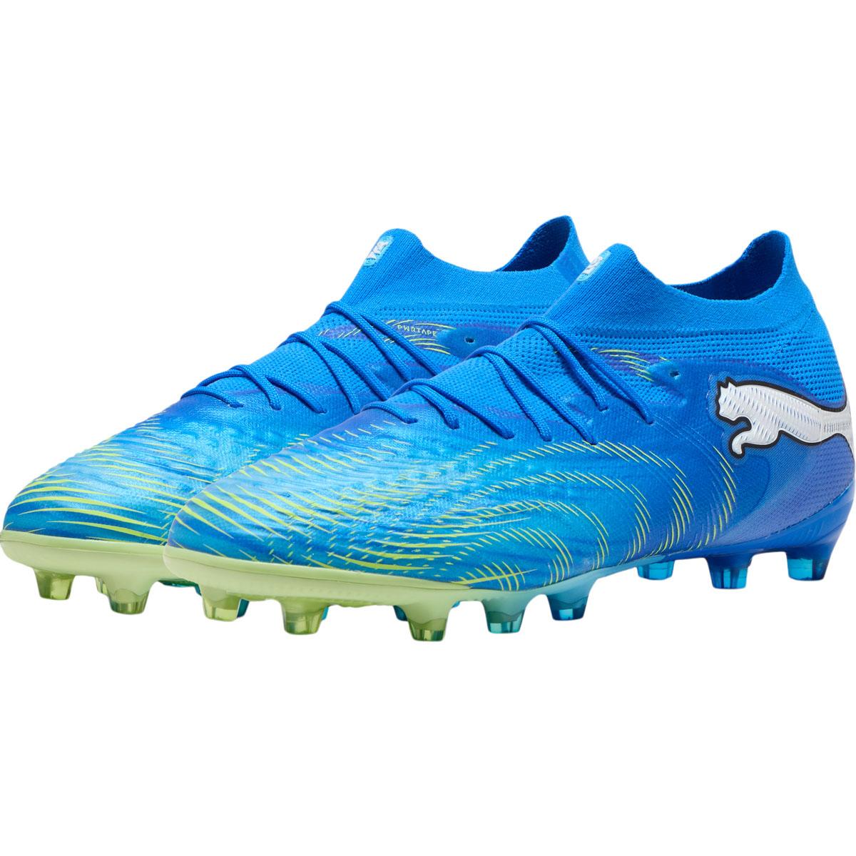 PUMA Future 9 Ultimate AG Fodboldstøvler Ultra Blue-PUMA White-Luminous