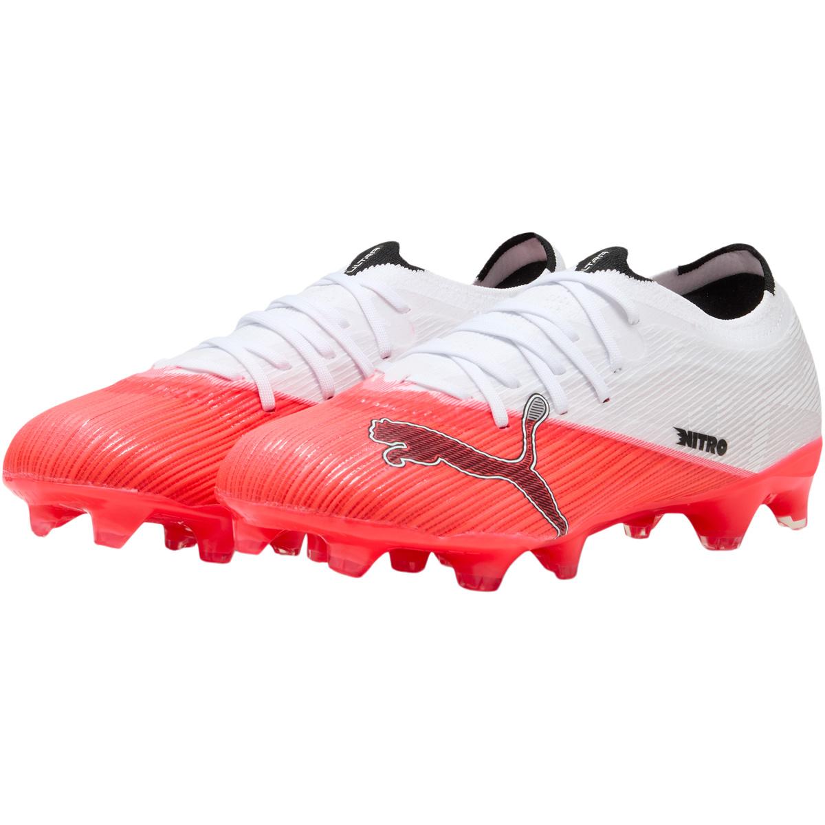 PUMA Ultra Nitro 7 Match FG/AG Fotballsko Dame Ultra Red-PUMA Black-PUMA Whit
