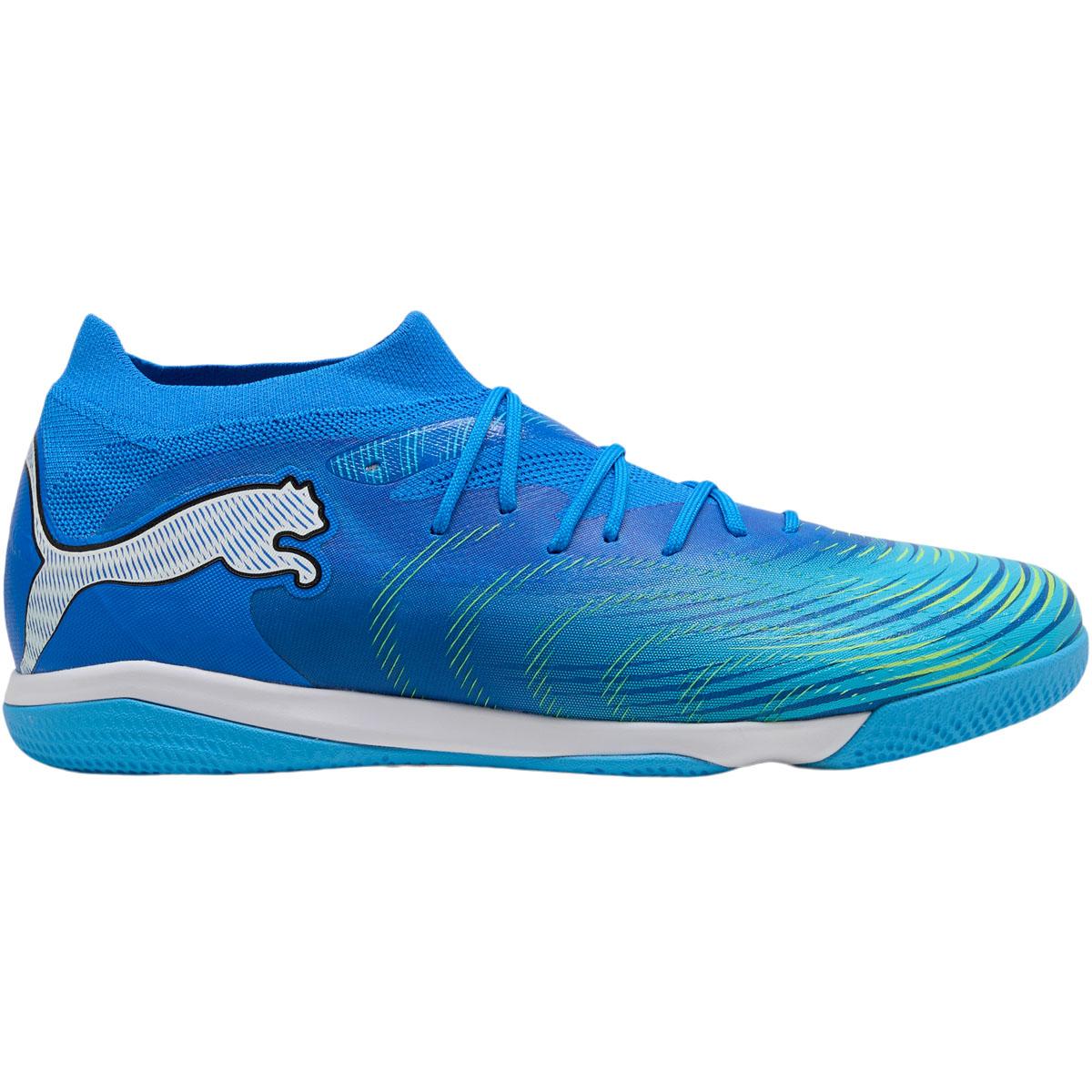 PUMA Future 9 Match IT Fodboldsko Ultra Blue-PUMA White-Luminous