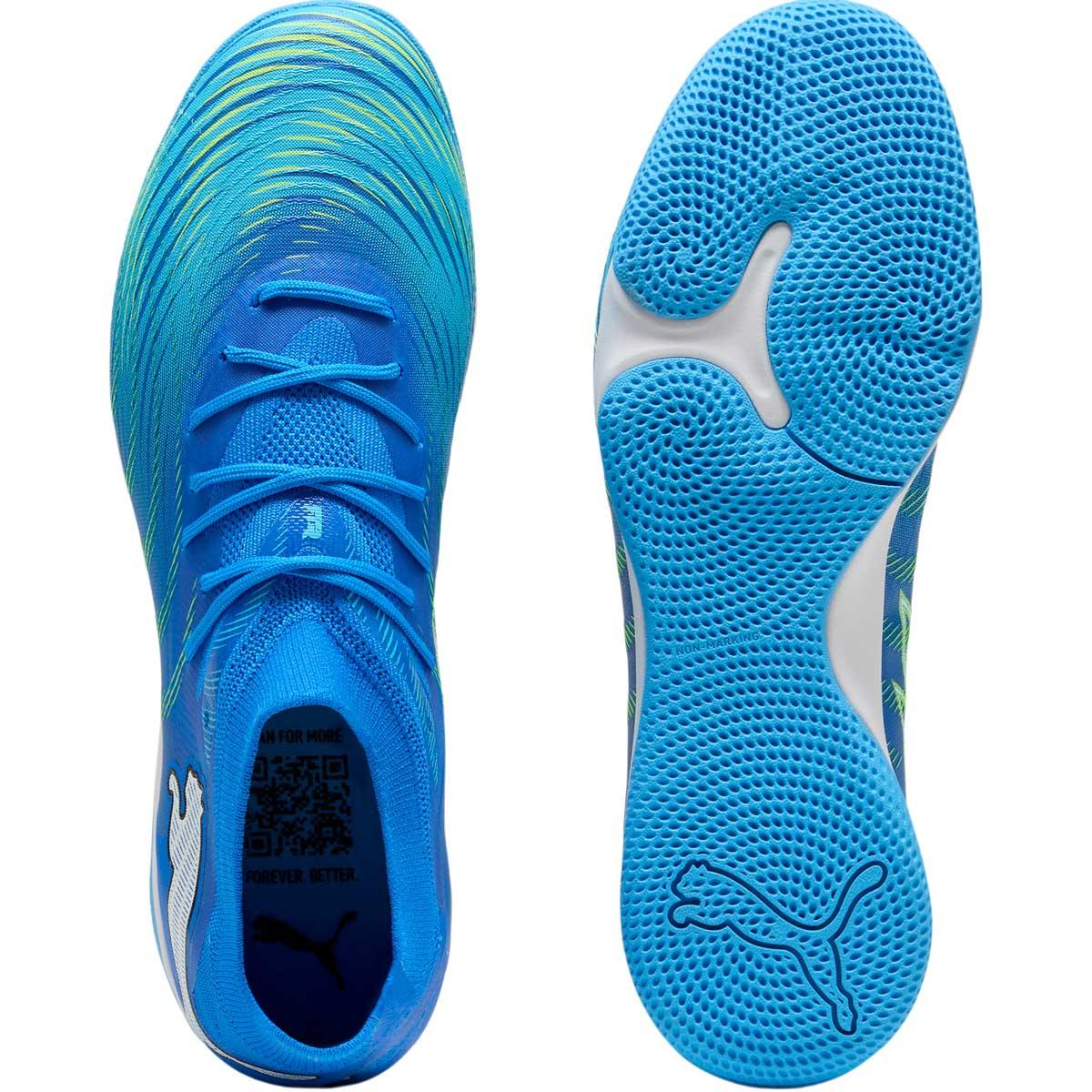 PUMA Future 9 Match IT Fodboldsko Ultra Blue-PUMA White-Luminous