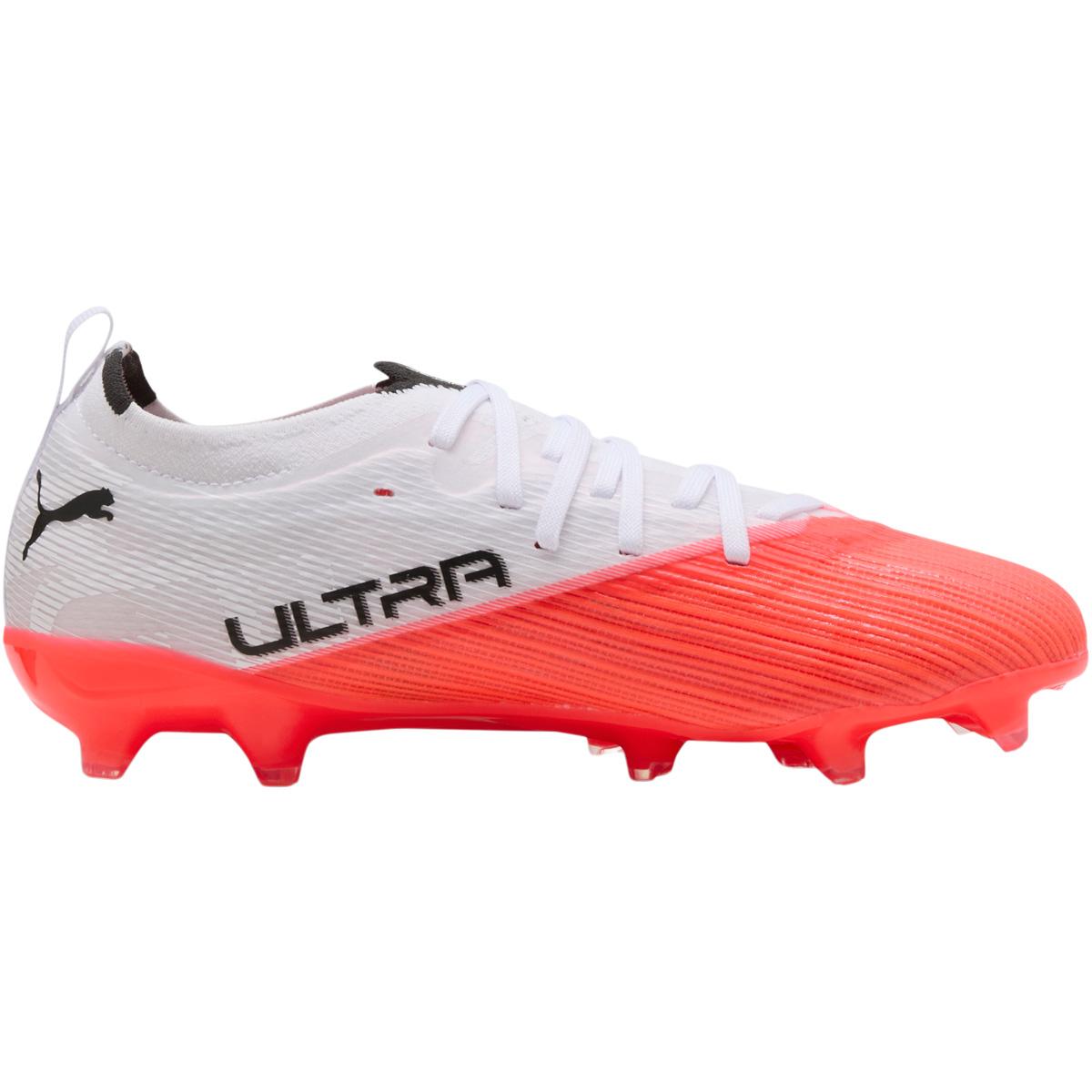 PUMA Ultra Nitro 7 Ultimate FG/AG Fotballsko Barn Ultra Red-PUMA Black-PUMA Whit