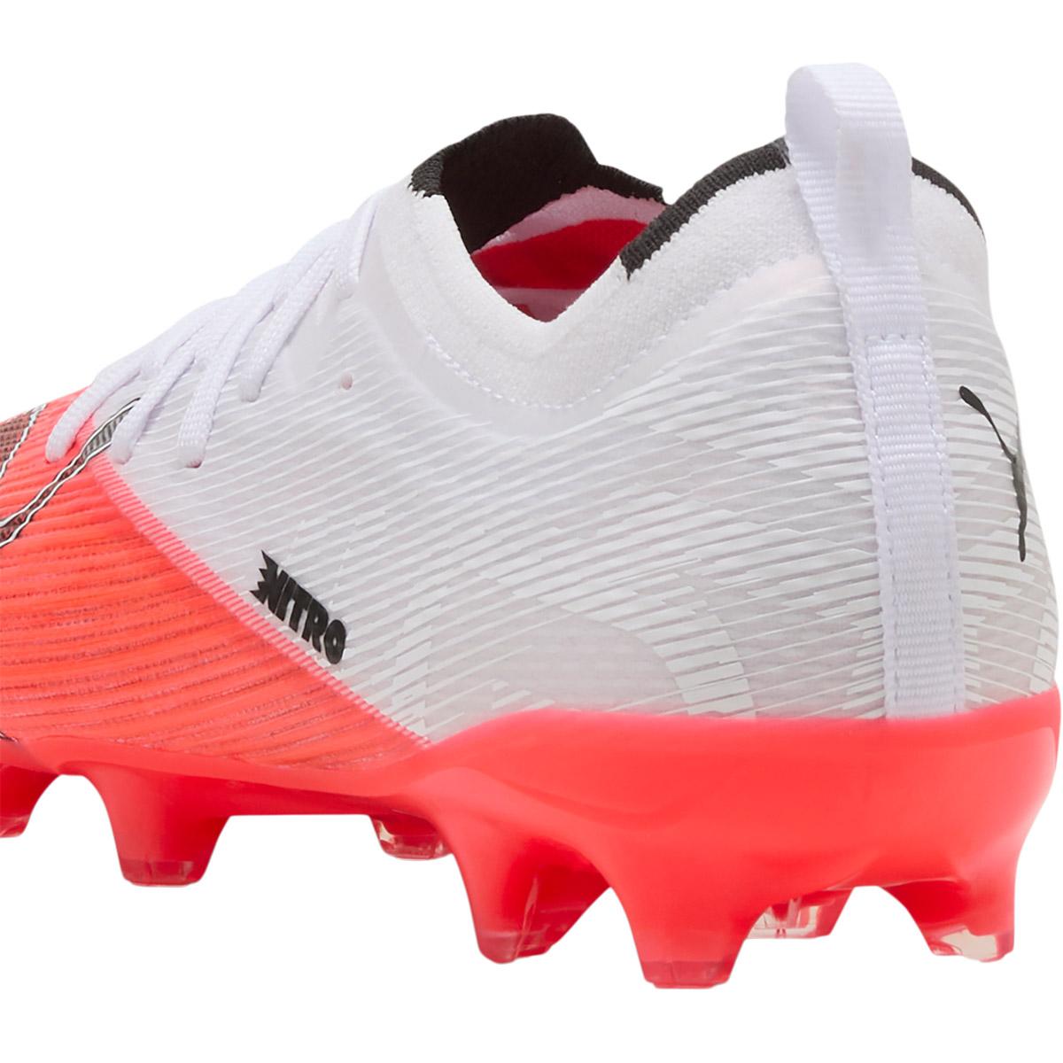 PUMA Ultra Nitro 7 Ultimate FG/AG Fotballsko Barn Ultra Red-PUMA Black-PUMA Whit