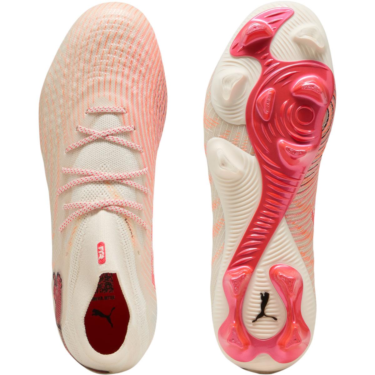PUMA Future 9 Ultimate FG Fotballsko Dame Sugared Almond-PUMA White-Ultr