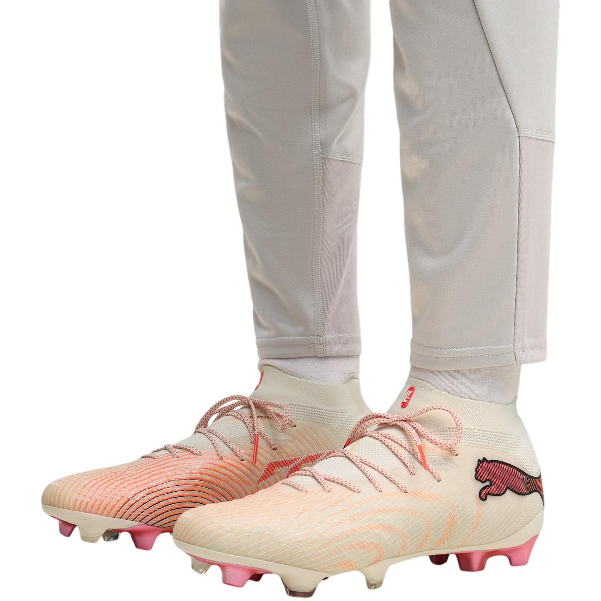PUMA Future 9 Ultimate FG Fotballsko Dame Sugared Almond-PUMA White-Ultr