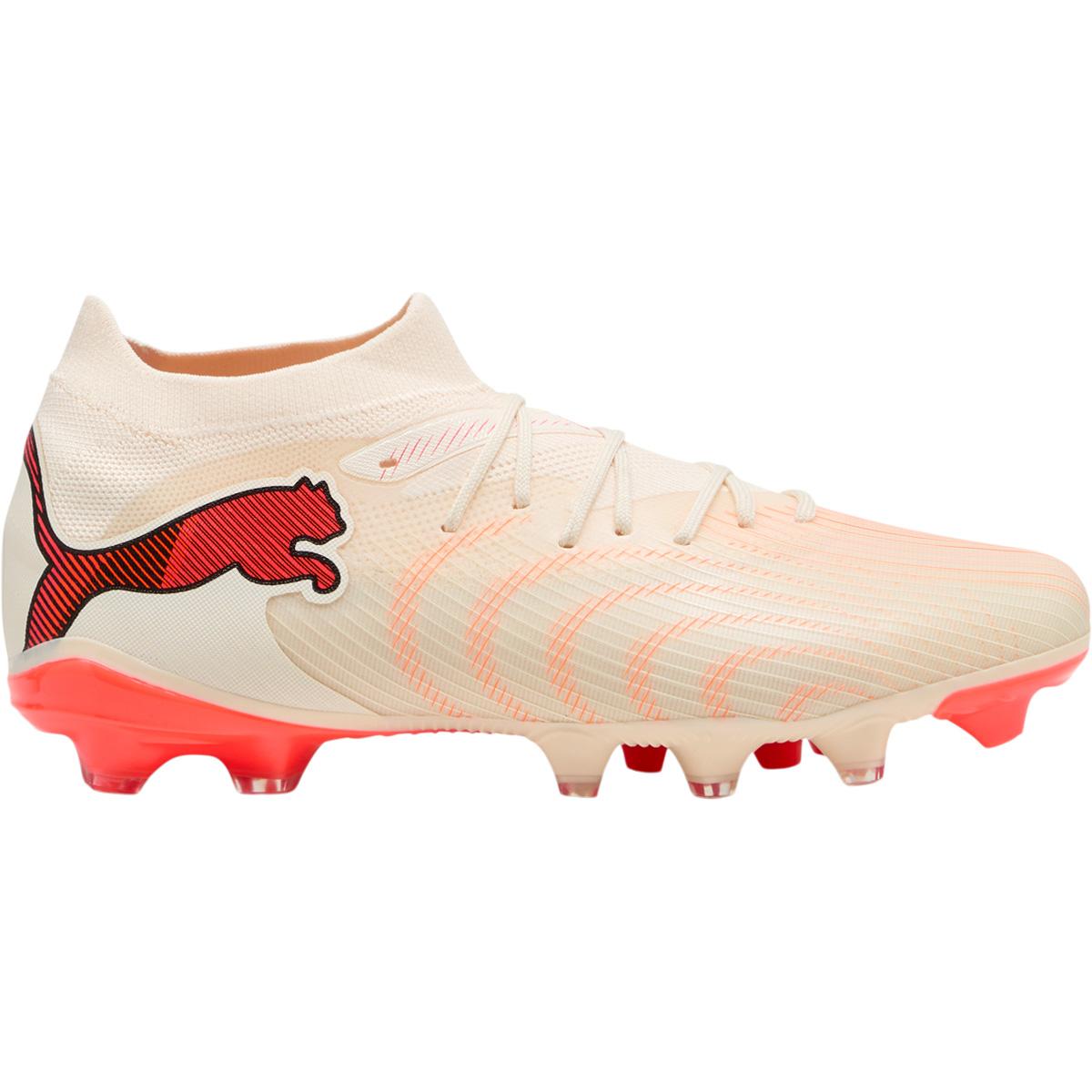 PUMA Future 9 Match FG/AG Fotballsko Dame Sugared Almond-PUMA White-Ultr