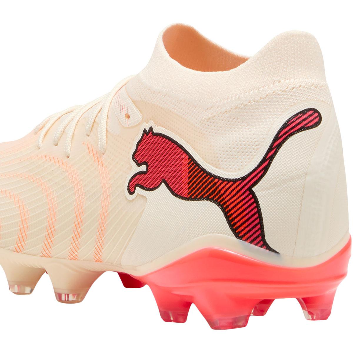 PUMA Future 9 Match FG/AG Fotballsko Dame Sugared Almond-PUMA White-Ultr