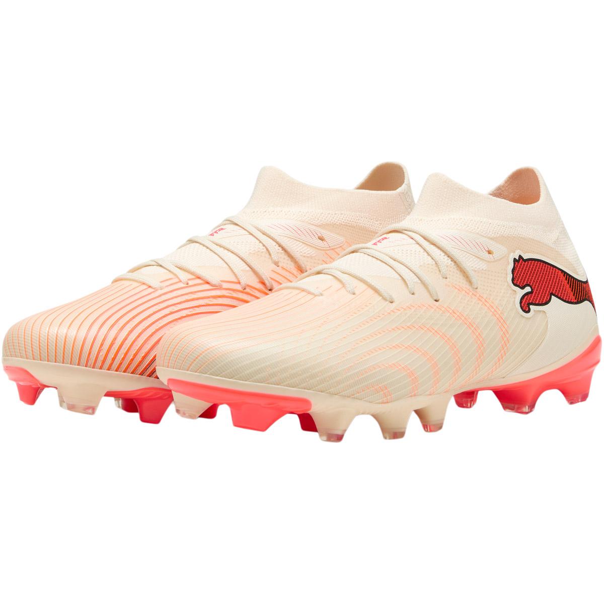 PUMA Future 9 Match FG/AG Fotballsko Dame Sugared Almond-PUMA White-Ultr