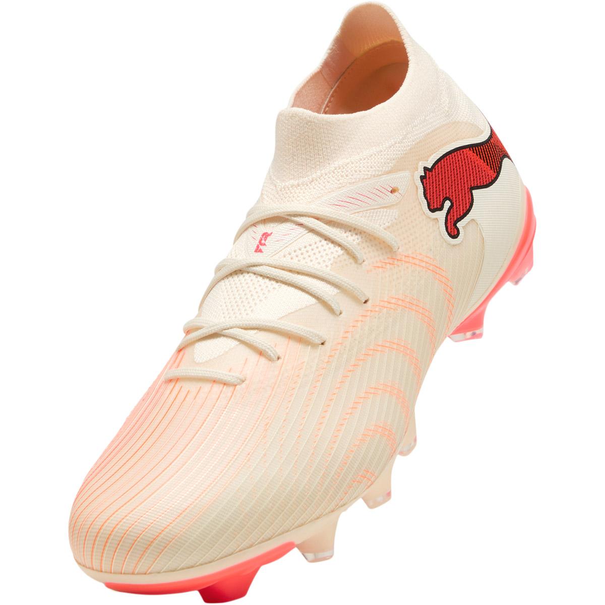 PUMA Future 9 Match FG/AG Fotballsko Dame Sugared Almond-PUMA White-Ultr