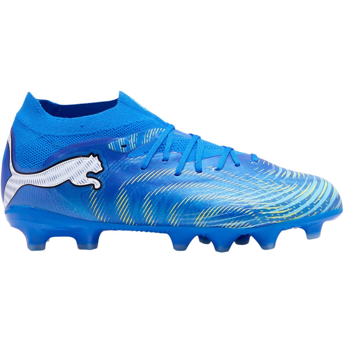 PUMA Future 9 Pro FG/AG Fotballsko Barn Ultra Blue-PUMA White-Luminous