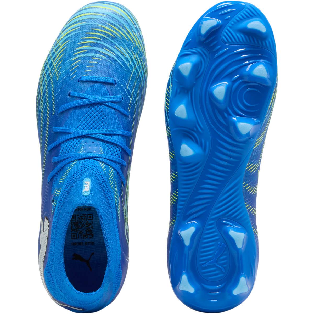 PUMA Future 9 Pro FG/AG Fotballsko Barn Ultra Blue-PUMA White-Luminous