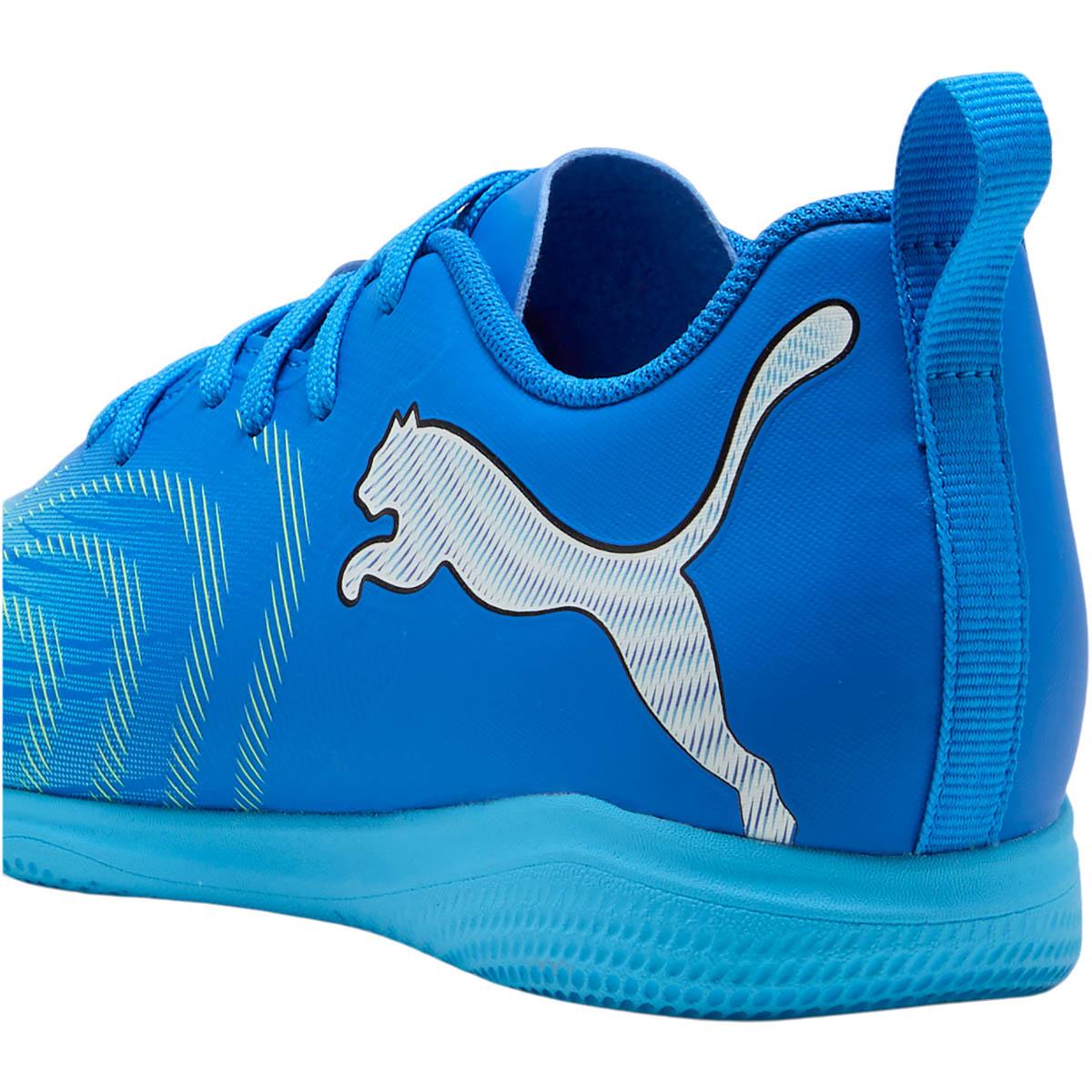 PUMA Future 9 Play IT Fodboldsko Børn Ultra Blue-PUMA White-Luminous