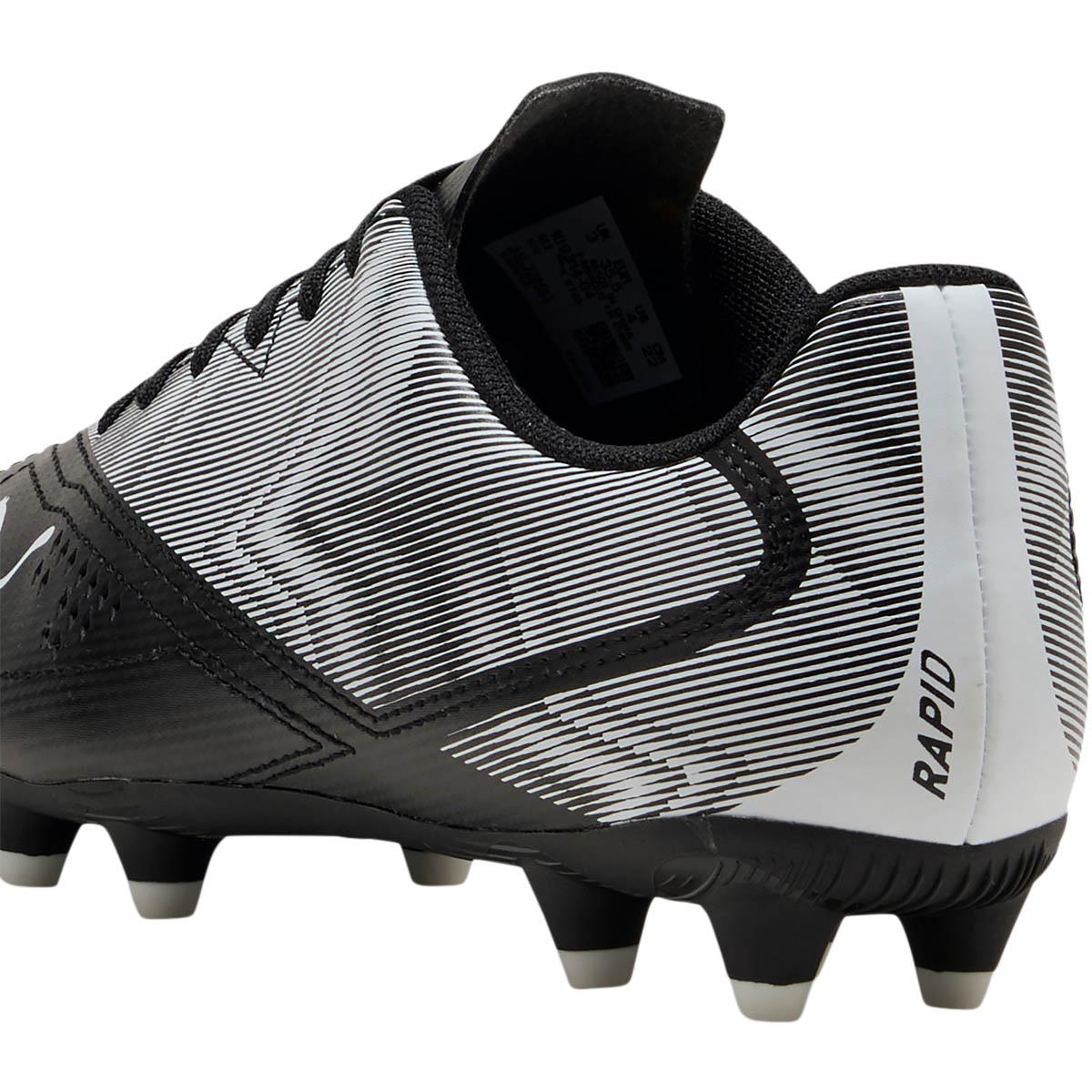 PUMA Rapid FG/AG Fotballsko Barn PUMA Black-PUMA White