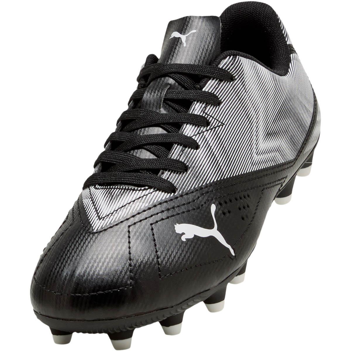 PUMA Rapid FG/AG Fotballsko Barn PUMA Black-PUMA White