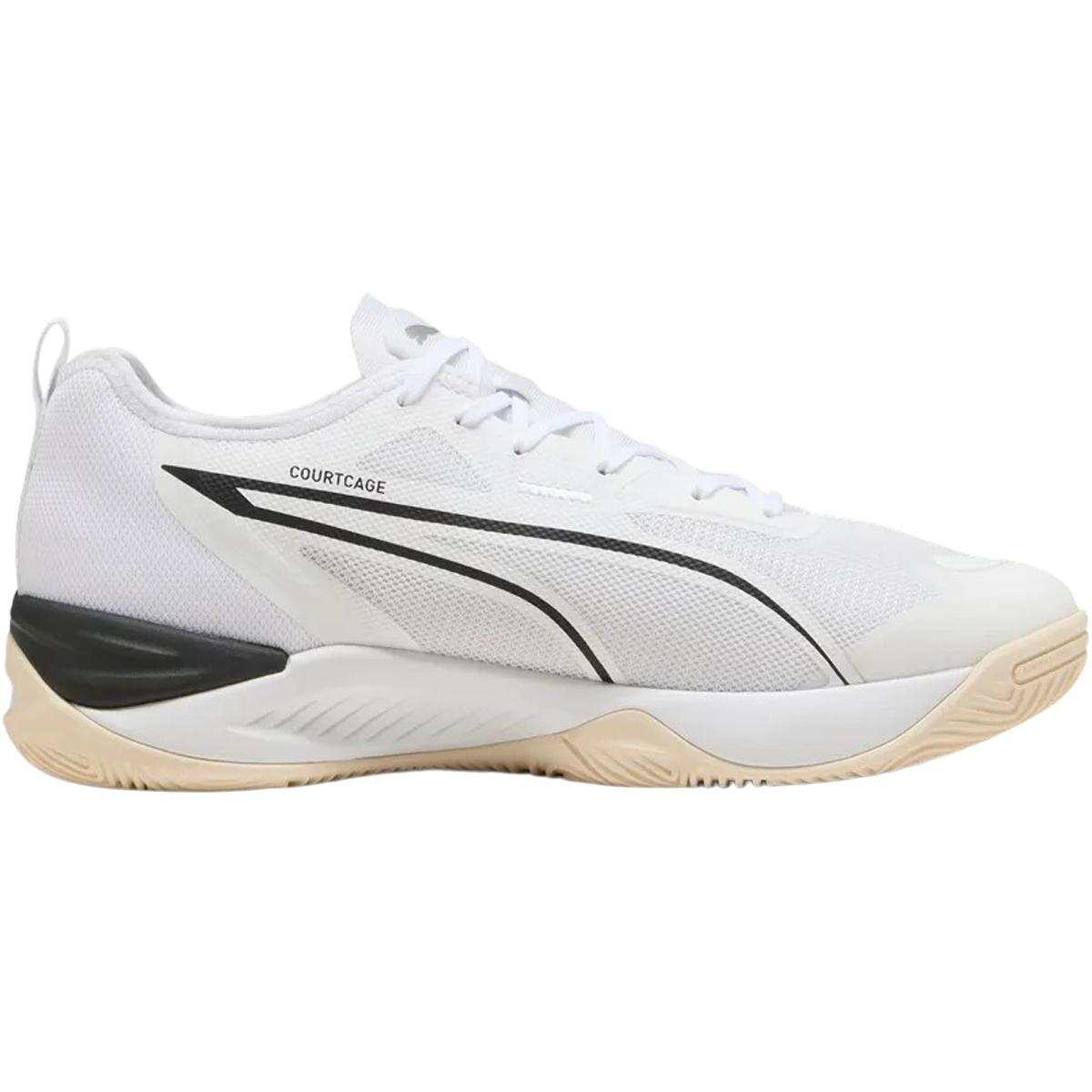 PUMA Eliminate Nitro 4 Håndballsko Herre PUMA White-PUMA Black-Sedate G