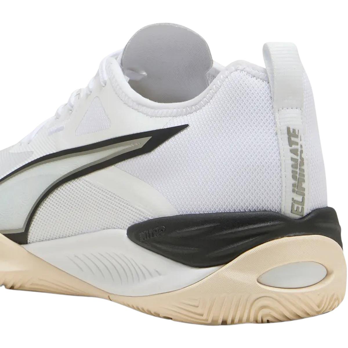 PUMA Eliminate Nitro 4 Håndballsko Herre PUMA White-PUMA Black-Sedate G
