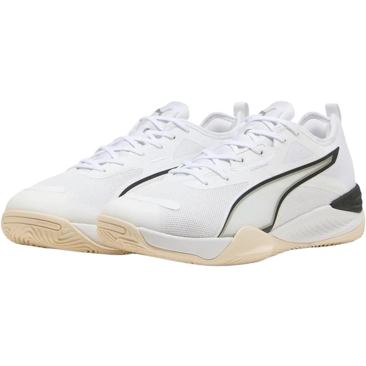 PUMA Eliminate Nitro 4 Håndballsko Herre PUMA White-PUMA Black-Sedate G