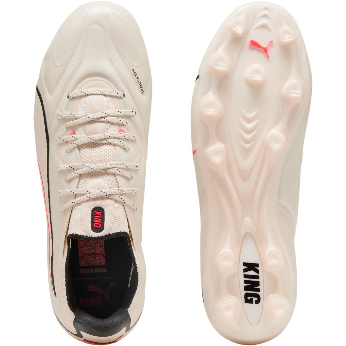 PUMA King 20 Ultimate FG/AG Fodboldstøvler Sugared Almond-PUMA Black-Ultr