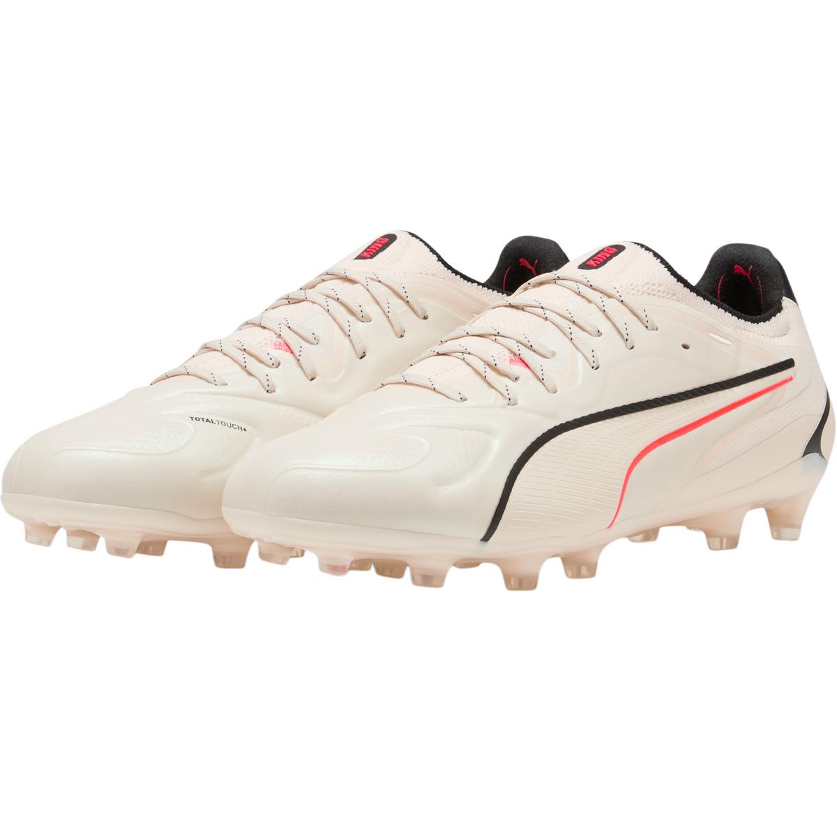 PUMA King 20 Ultimate FG/AG Fodboldstøvler Sugared Almond-PUMA Black-Ultr