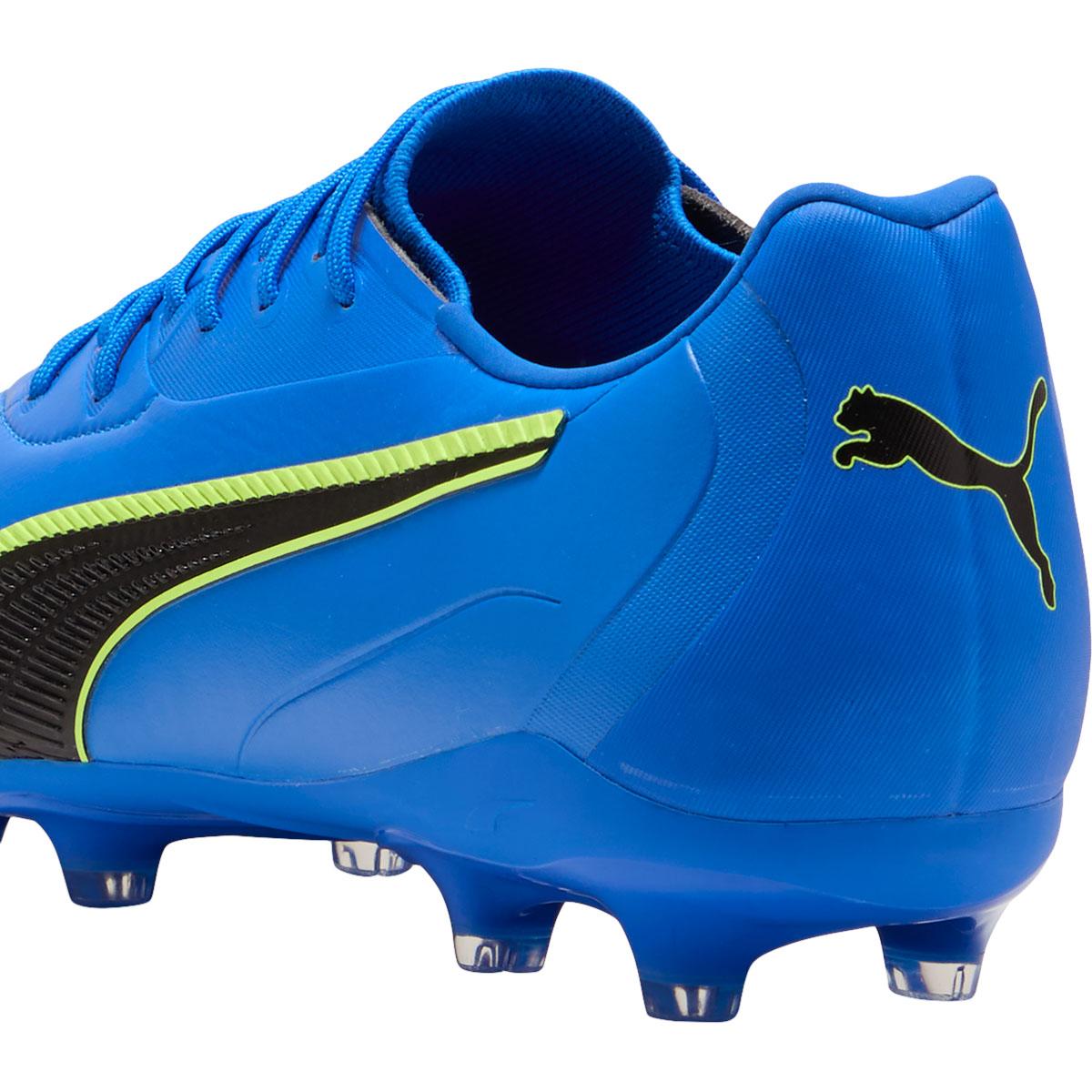 PUMA King 20 Match FG/AG Fodboldstøvler Ultra Blue-Lime Squeeze-PUMA B