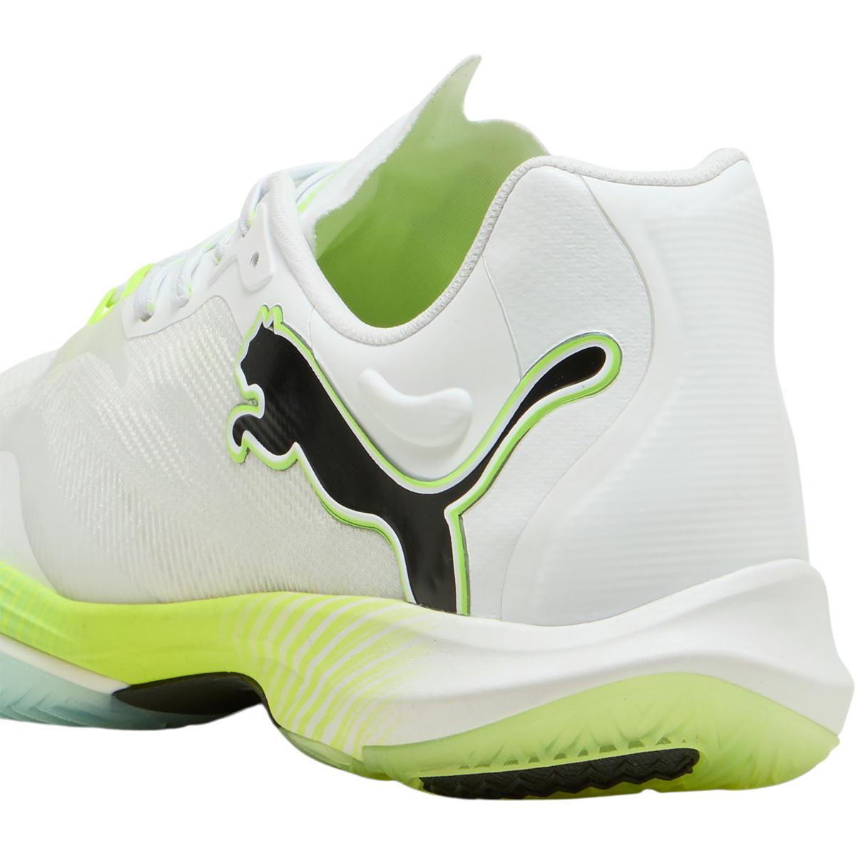PUMA Vantage Nitro 2 Energy Håndballsko Herre PUMA White-Lime Squeeze-Electr