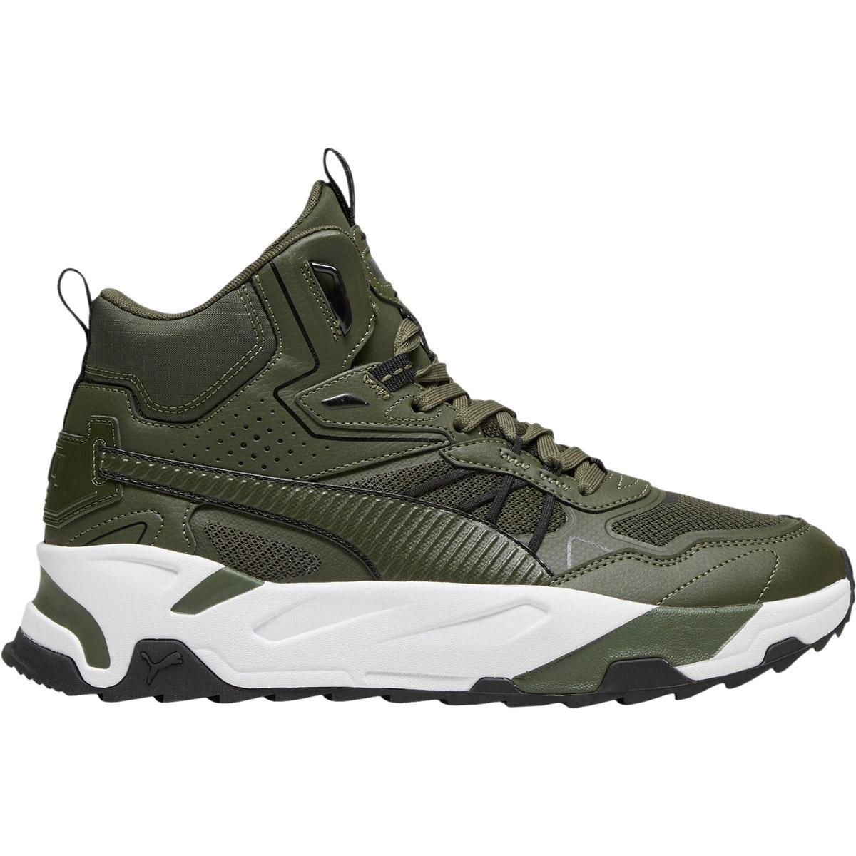 PUMA Trinity Hybrid Mid Sneakers Herre Myrtle-Myrtle-PUMA Black