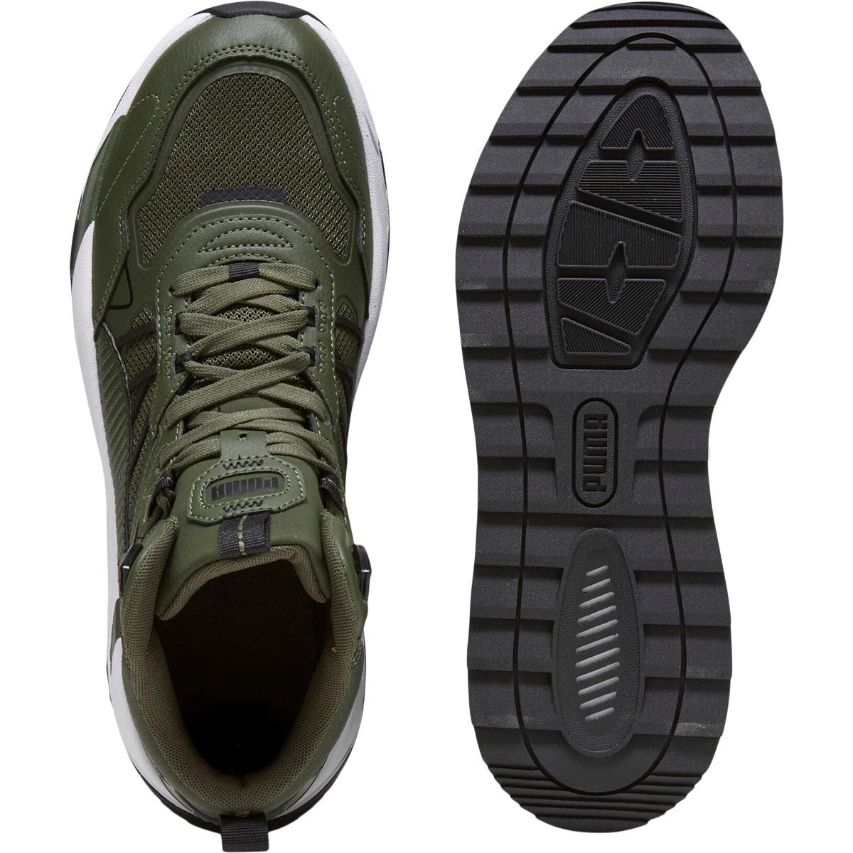 PUMA Trinity Hybrid Mid Sneakers Herre Myrtle-Myrtle-PUMA Black