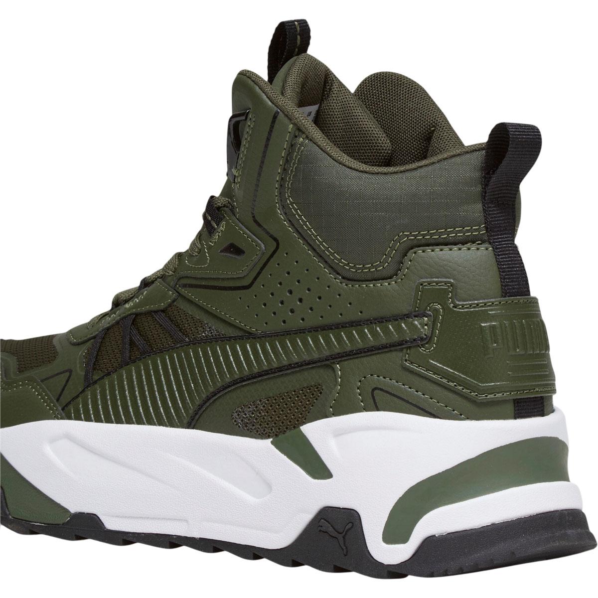 PUMA Trinity Hybrid Mid Sneakers Herre Myrtle-Myrtle-PUMA Black