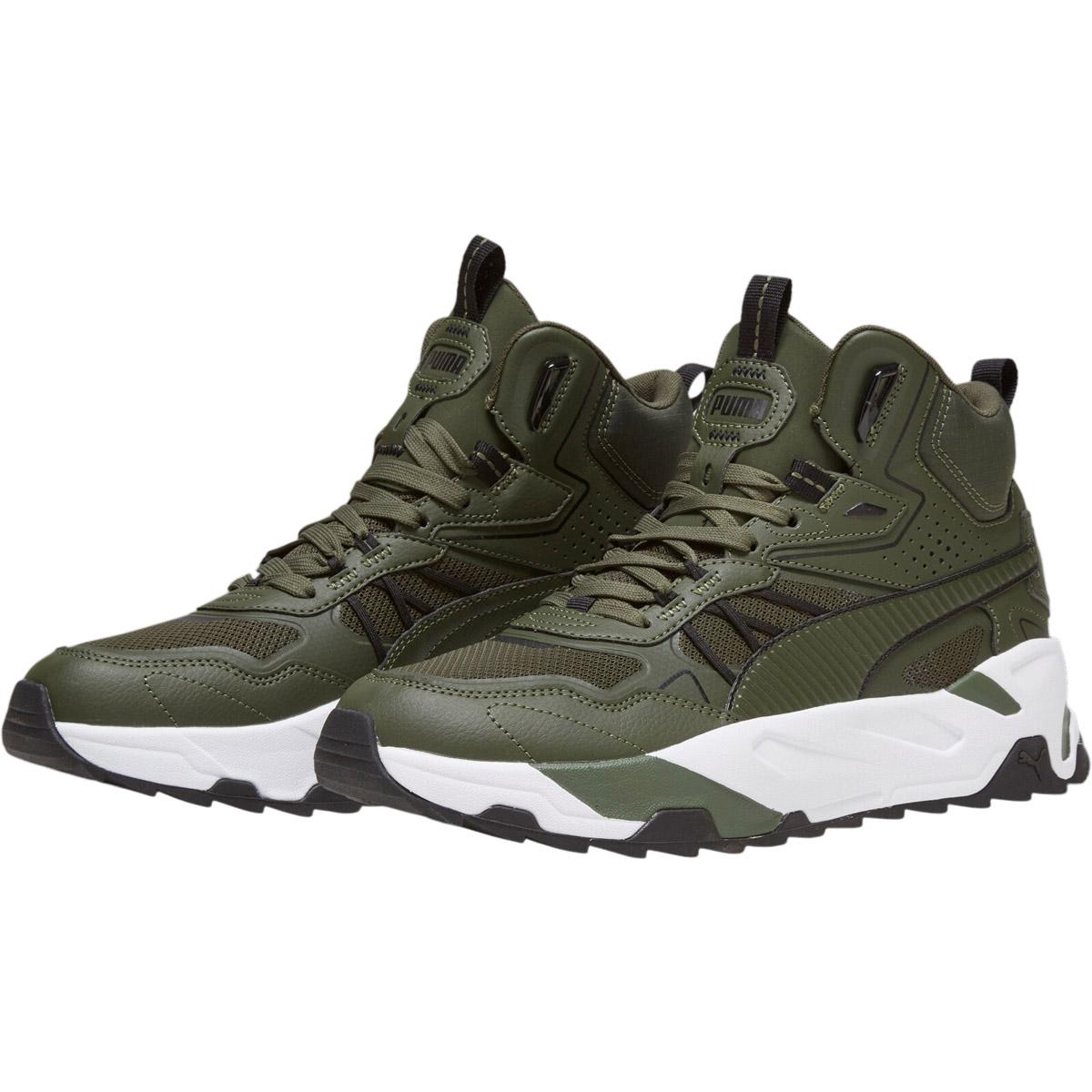PUMA Trinity Hybrid Mid Sneakers Herre Myrtle-Myrtle-PUMA Black