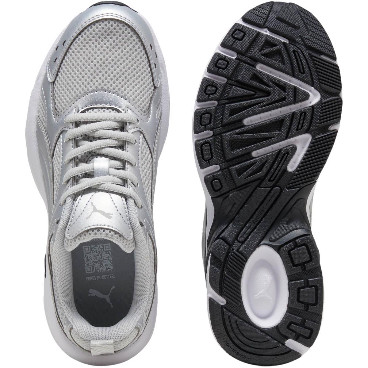 PUMA Milenio Tech LT Sneakers Børn Cool Light Gray-PUMA Silver