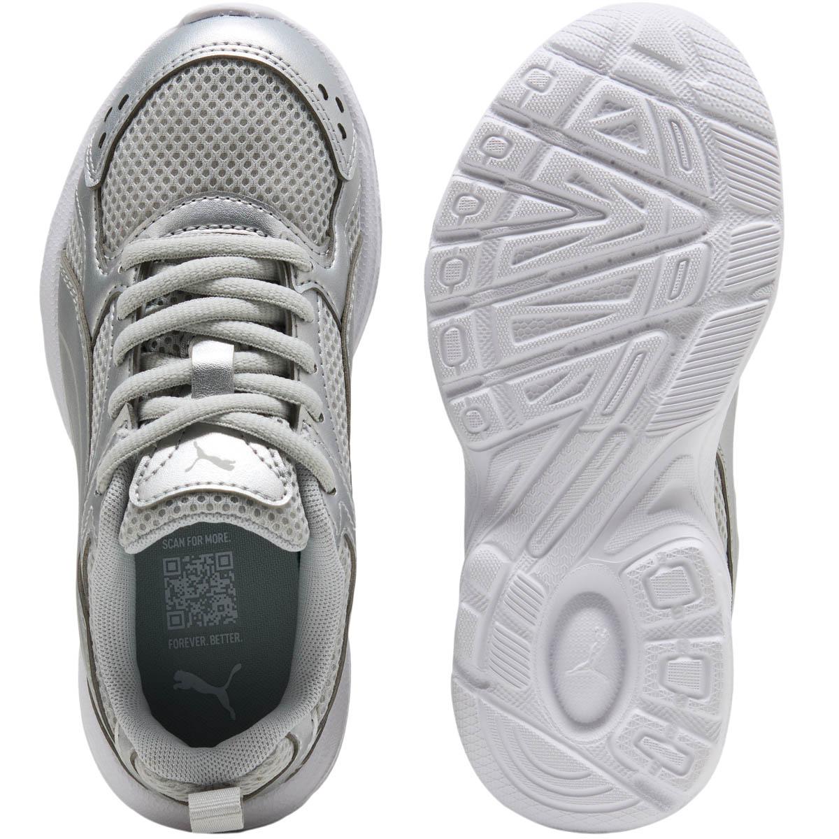 PUMA Milenio Tech LT PS Sneakers Børn Cool Light Gray-PUMA Silver