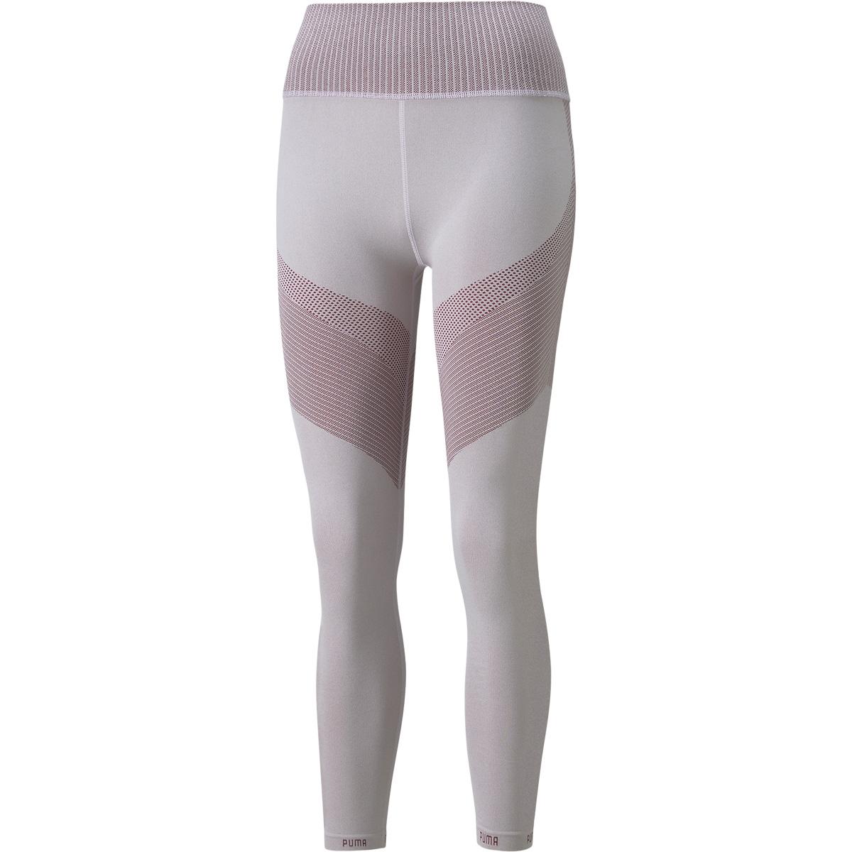 PUMA FormKnit Seamless High Waist 7/8 Baselayer Tights Dame Lavender Fog-Grape Wine