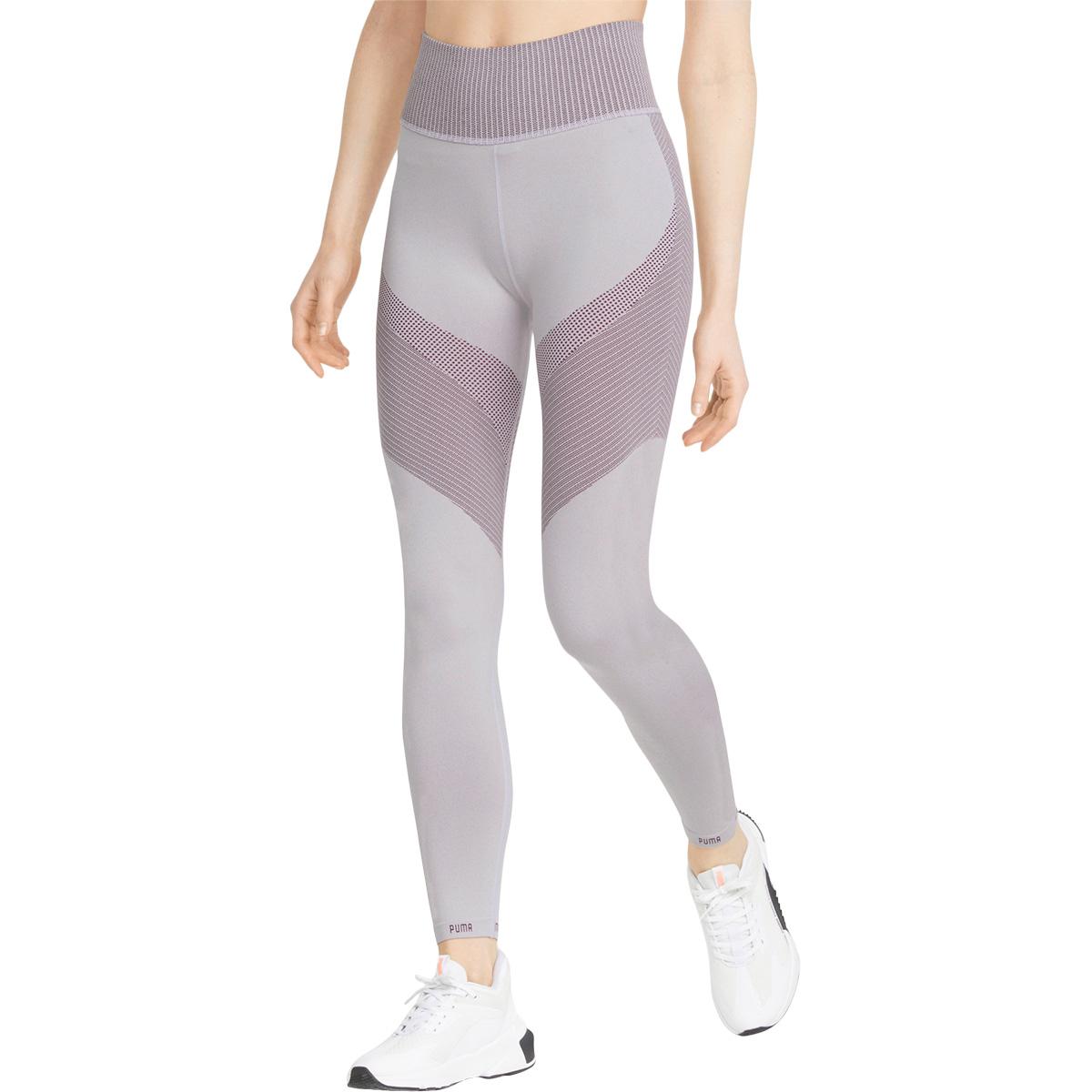 PUMA FormKnit Seamless High Waist 7/8 Baselayer Tights Dame Lavender Fog-Grape Wine