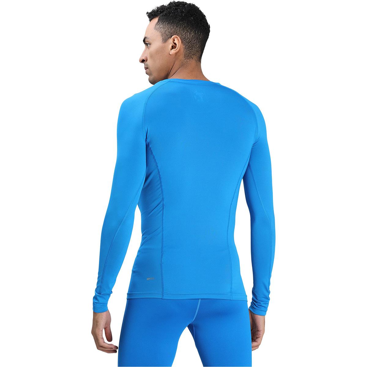 PUMA LIGA Langærmet Baselayer T-shirt Herre Electric Blue Lemonade