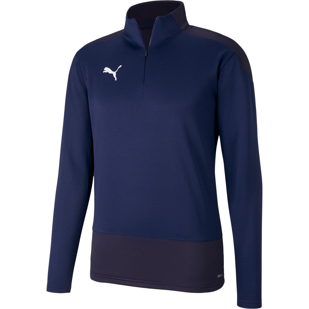 PUMA teamGOAL 23 Half Zip Treningstrøye Navy