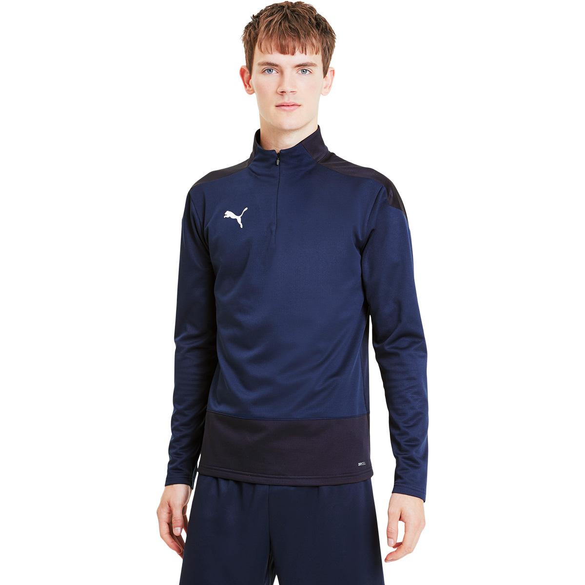 PUMA teamGOAL 23 Half Zip Treningstrøye Navy