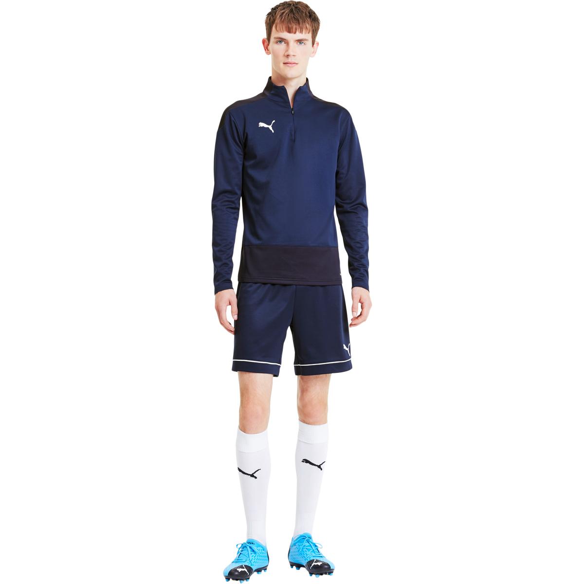PUMA teamGOAL 23 Half Zip Treningstrøye Navy