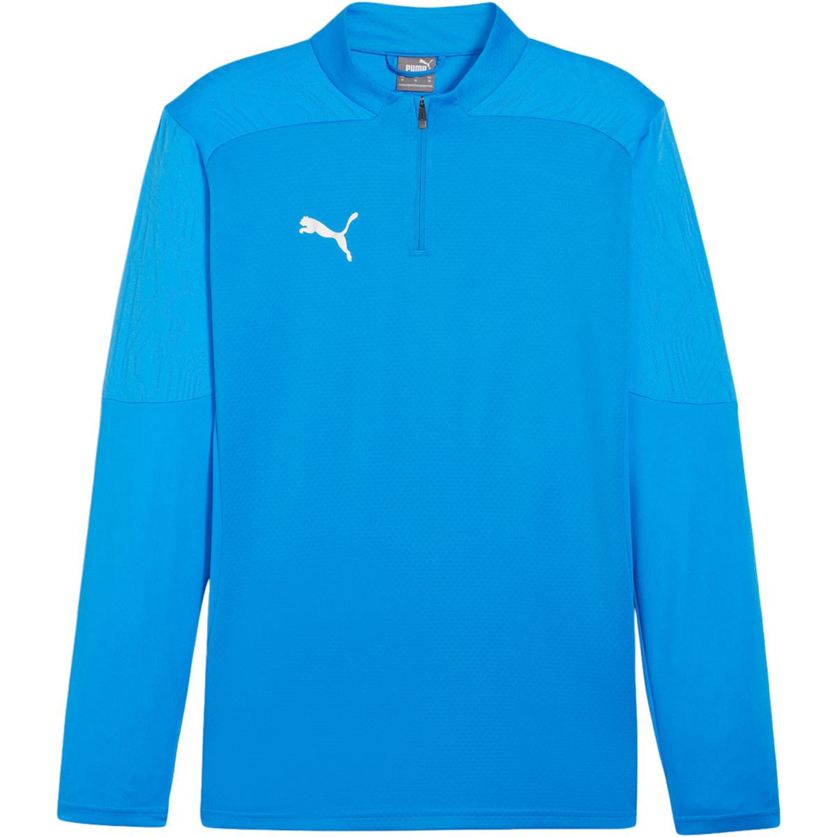 PUMA teamFINAL Half Zip Træningstrøje Blue