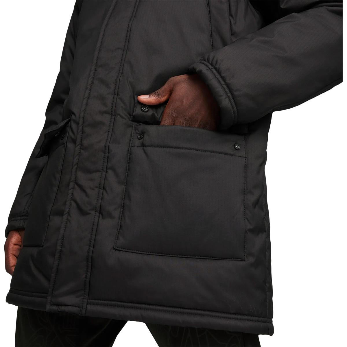 PUMA teamFINAL Parka Vinterjakke Herre PUMA White-PUMA Black-Gum