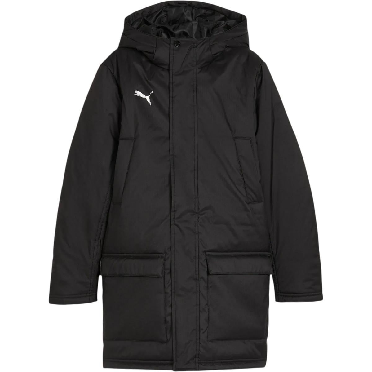 PUMA teamFINAL Parka Vinterjakke Børn PUMA White-PUMA Black-Gum