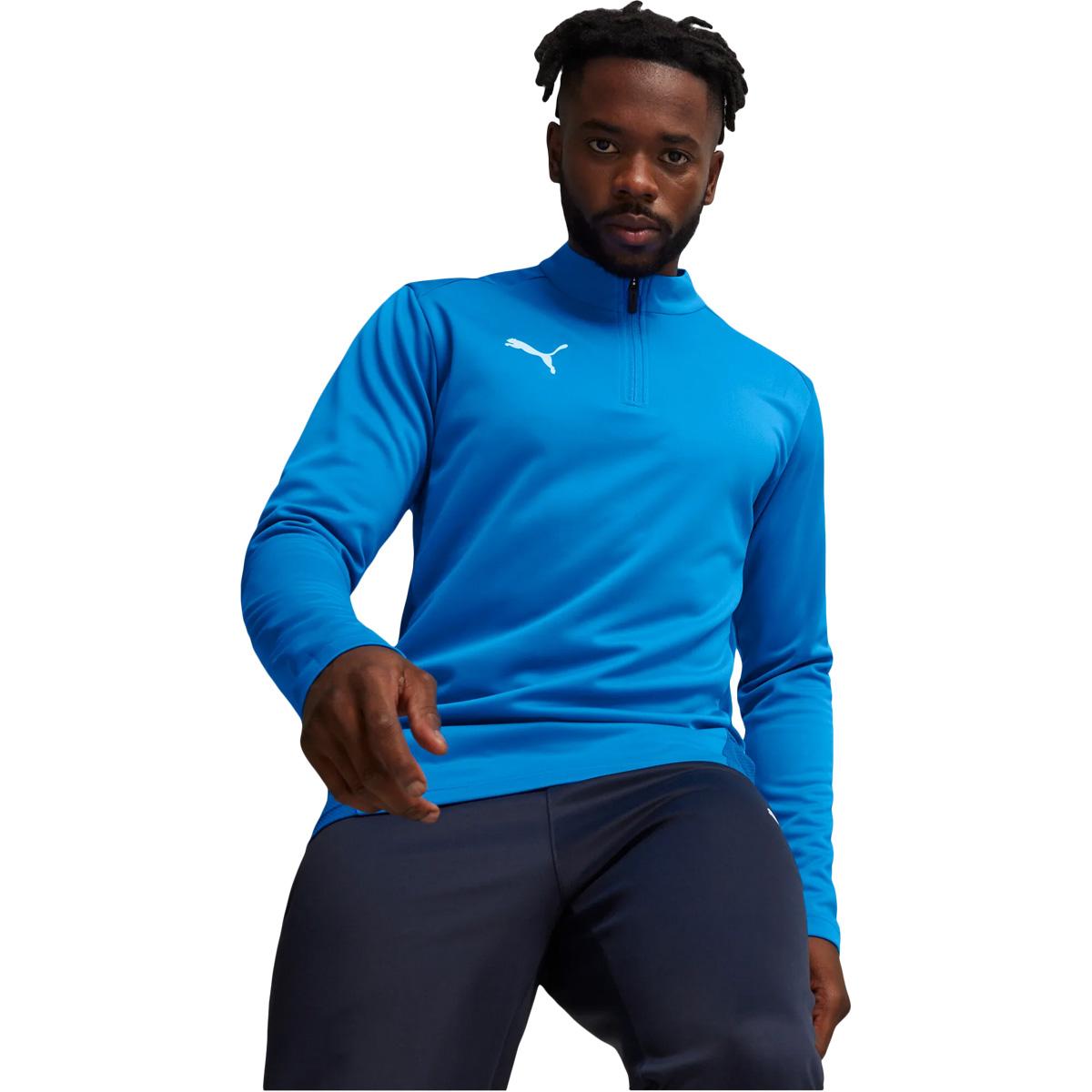 PUMA teamGOAL Half Zip Treningstrøye White Glow