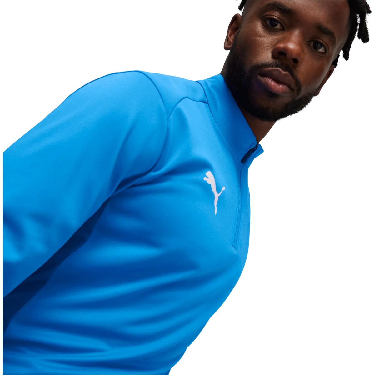 PUMA teamGOAL Half Zip Treningstrøye White Glow