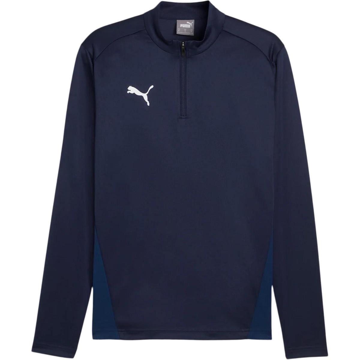 PUMA teamGOAL Half Zip Treningstrøye Puma Black-Puma White