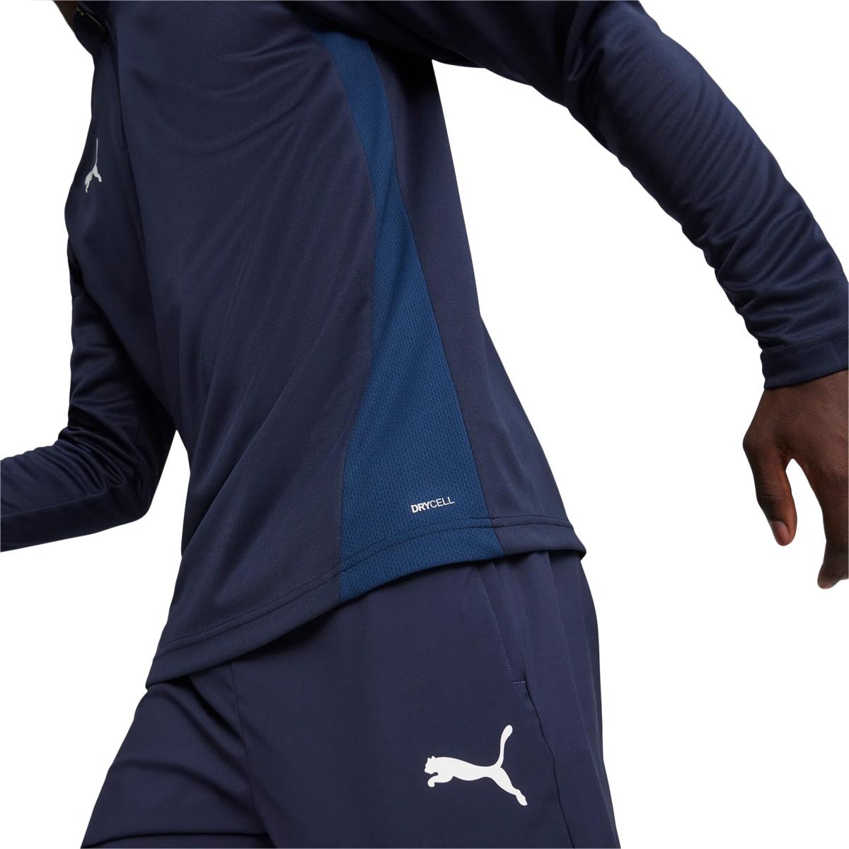 PUMA teamGOAL Half Zip Treningstrøye Puma Black-Puma White