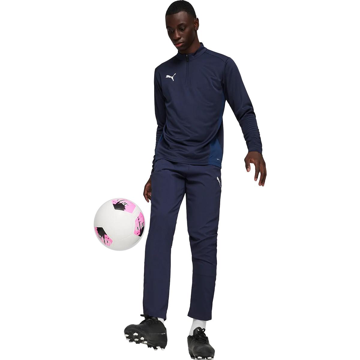 PUMA teamGOAL Half Zip Treningstrøye Puma Black-Puma White